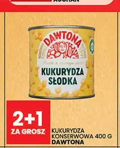 Kukurydza konserwowa Dawtona promocja w Wafelek