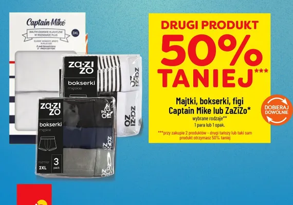 Bokserki wybrane rodzaje promocja w POLOmarket