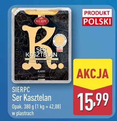 Ser Kasztelan w plastrach promocja w Aldi