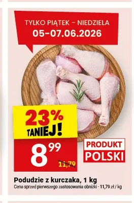 Podudzie z kurczaka polskie promocja w Twój Market