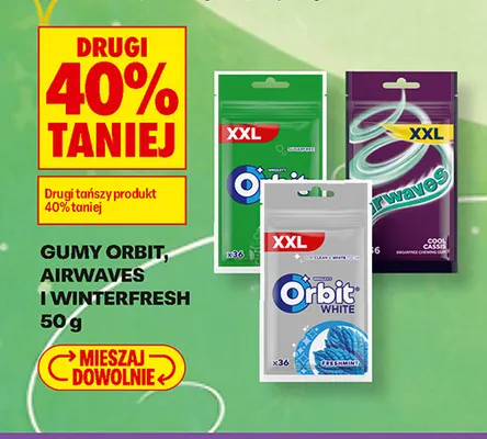 Gumy Winterfresh promocja w Biedronka