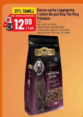 Karma sucha z jagnięciną i ryżem dla psa Premium promocja w POLOmarket