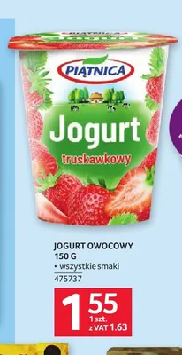 Jogurt owocowy Piątnica promocja w Selgros
