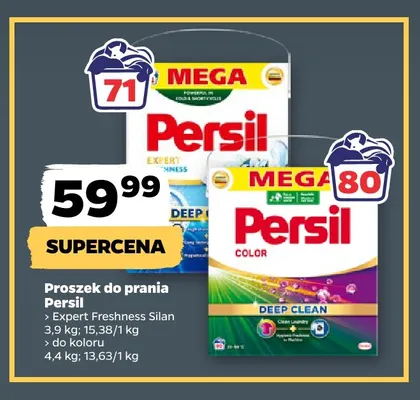 Proszek do prania Persil Expert Freshness Silan promocja w Netto