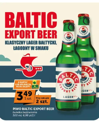 Piwo Bosman Baltic Export Beer promocja w Euro Sklep