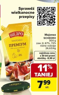 Majonez Premium różne rodzaje promocja w Carrefour Market