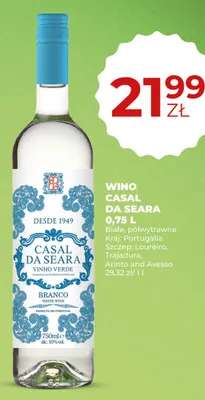 Wino Casal da Seara białe, półwytrawne promocja w Duży Ben