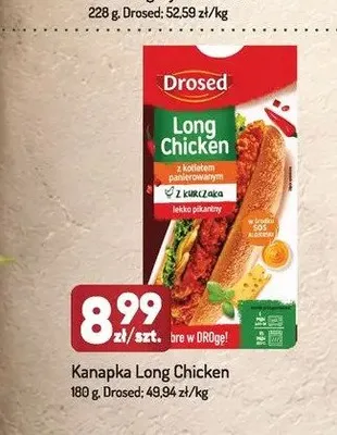 Kanapka Long Chicken Drosed promocja w Avita