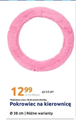 Pokrowiec na kierownicę 38cm promocja w Action
