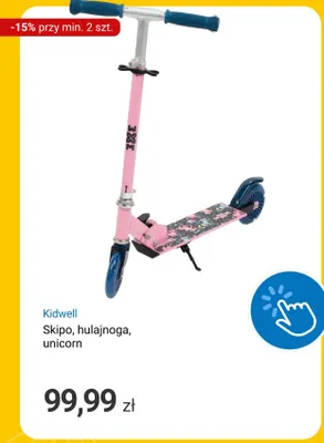 Hulajnoga Kidwell Skipo unicorn promocja w Smyk