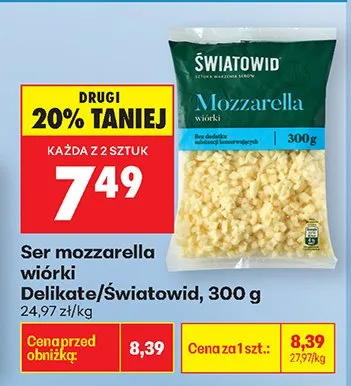 Ser promocja w Biedronka