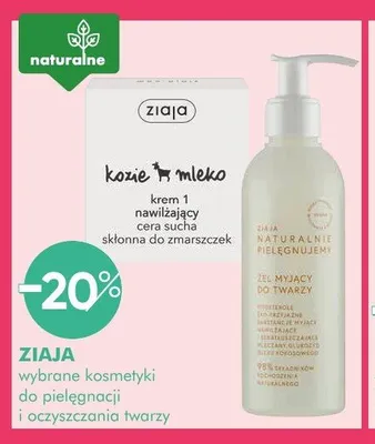 Kosmetyki do pielęgnacji i oczyszczania twarzy Ziaja promocja w Super-Pharm