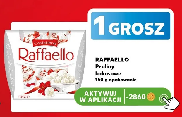 Praliny kokosowe Raffaello promocja w Kaufland