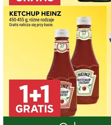 Ketchup Heinz pikantny promocja w Stokrotka