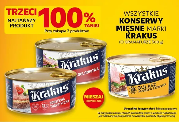 Konserwa mięsna turystyczna promocja w Kaufland