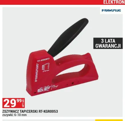 Zszywacz tapicerski Rawlplug promocja w Merkury Market