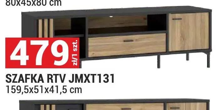 Szafka RTV JMXT131 Figila promocja w Merkury Market