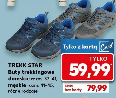 Buty trekkingowe damskie / męskie różne rodzaje promocja w Kaufland