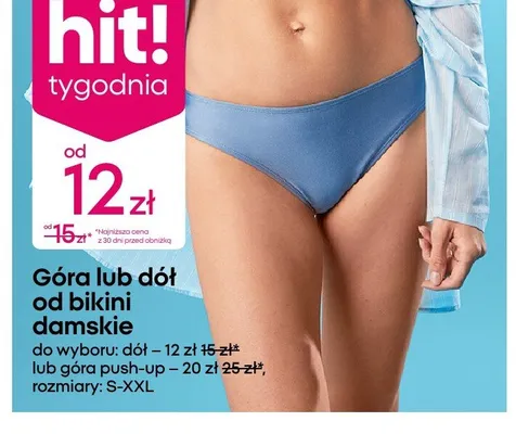 Dół od bikini damskie S-XXL promocja w Pepco
