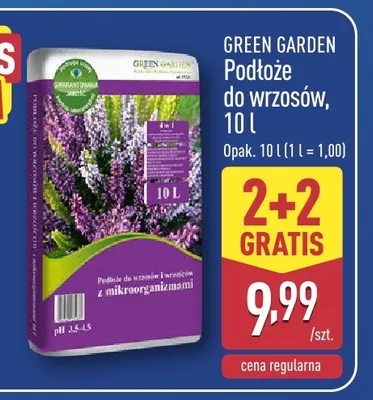 Podłoże do wrzosów Green Garden promocja w Aldi