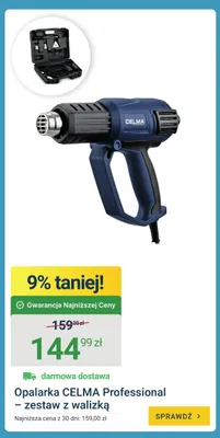 Opalarka CELMA Professional promocja w ERLI