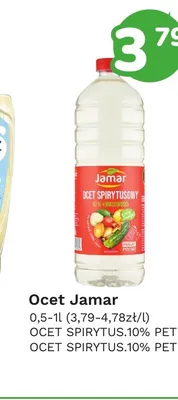 Ocet spirytusowy 10% Jamar promocja w Limonka