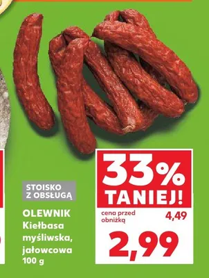 Kiełbasa OLEWNIK promocja w Kaufland
