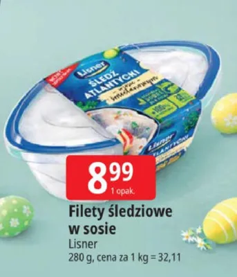 Filety śledziowe w sosie promocja w Leclerc