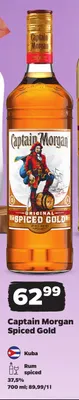 Rum Captain Morgan Spiced Gold promocja w Netto
