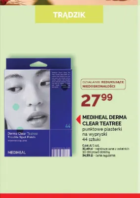 Plasterki punktowe na wypryski Mediheal Derma Clear Teatree promocja w Ziko Dermo