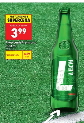 Piwo Lech Premium promocja w Biedronka