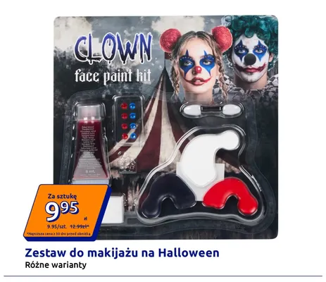 Zestaw do makijażu na Halloween promocja w Action