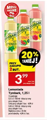 Lemoniada Tymbark Cytryna Mięta promocja w Twój Market