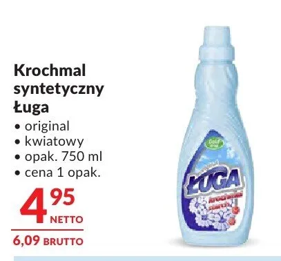 Krochmal syntetyczny Ługa original, kwiatowy promocja w Makro