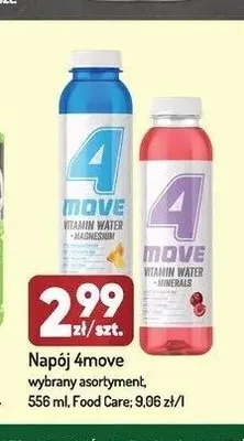 Napój izotoniczny 4move Vitamin Water Minerals promocja w Avita