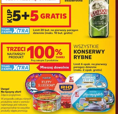 Piwo Namysłów Pils promocja w Kaufland