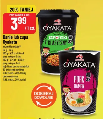 Zupa Oyakata Pork Ramen promocja w POLOmarket