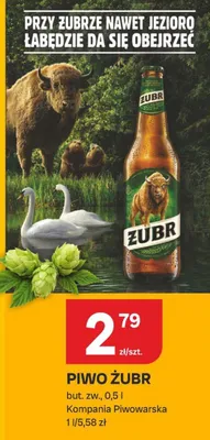 Piwo Żubr promocja w Chorten
