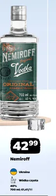 Wódka Nemiroff Original promocja w Netto