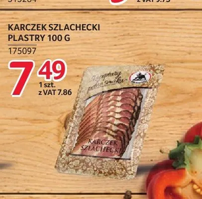 Karczek szlachecki plastry ZMB Białystok promocja w Selgros