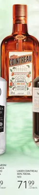 Likier Cointreau 40% promocja w Selgros