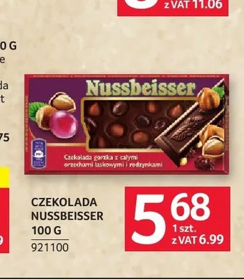 Czekolada Nussbeisser promocja w Selgros