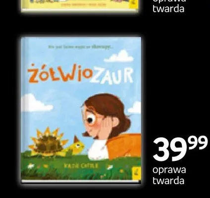 Książka Żółwiozaur oprawa twarda promocja w Empik