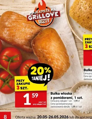 Bułka włoska z pomidorami Białecki promocja w Twój Market