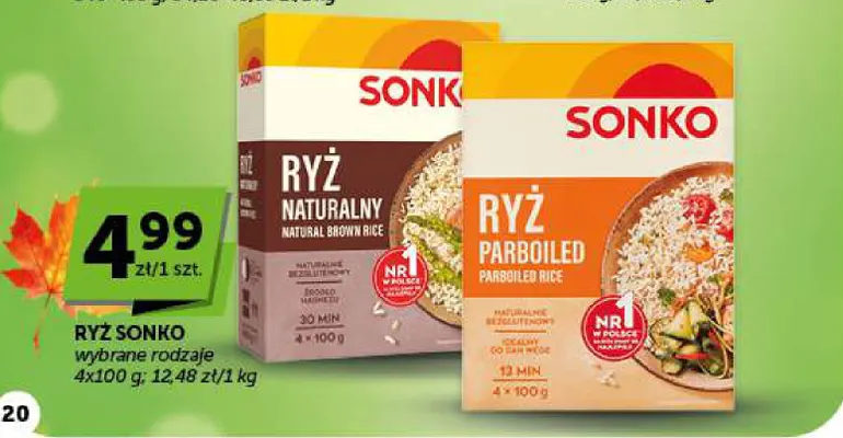 Ryż parboiled Sonko promocja w ABC
