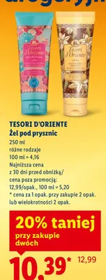 Żel pod prysznic, różne rodzaje promocja w Lidl