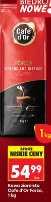Kawa ziarnista Forza promocja w Biedronka