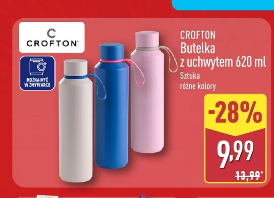 Butelka z uchwytem Crofton promocja w Aldi