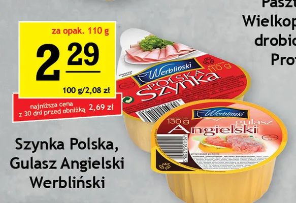Szynka Polska Werbliński promocja w Gram Market