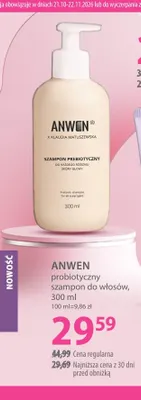 Probiotyczny szampon do włosów Anwen promocja w Hebe
